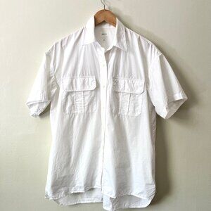 Wilfred Free Cotton Poplin Button Down